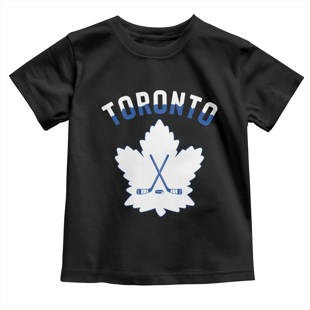 Toronto Ice Hockey Lover Toddler T Shirt Gift For Torontonian - Wonder Print Shop