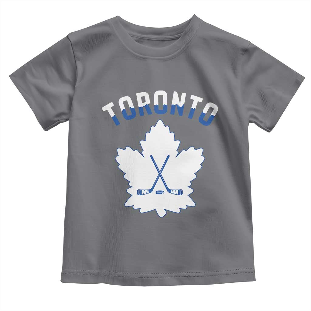 Toronto Ice Hockey Lover Toddler T Shirt Gift For Torontonian - Wonder Print Shop