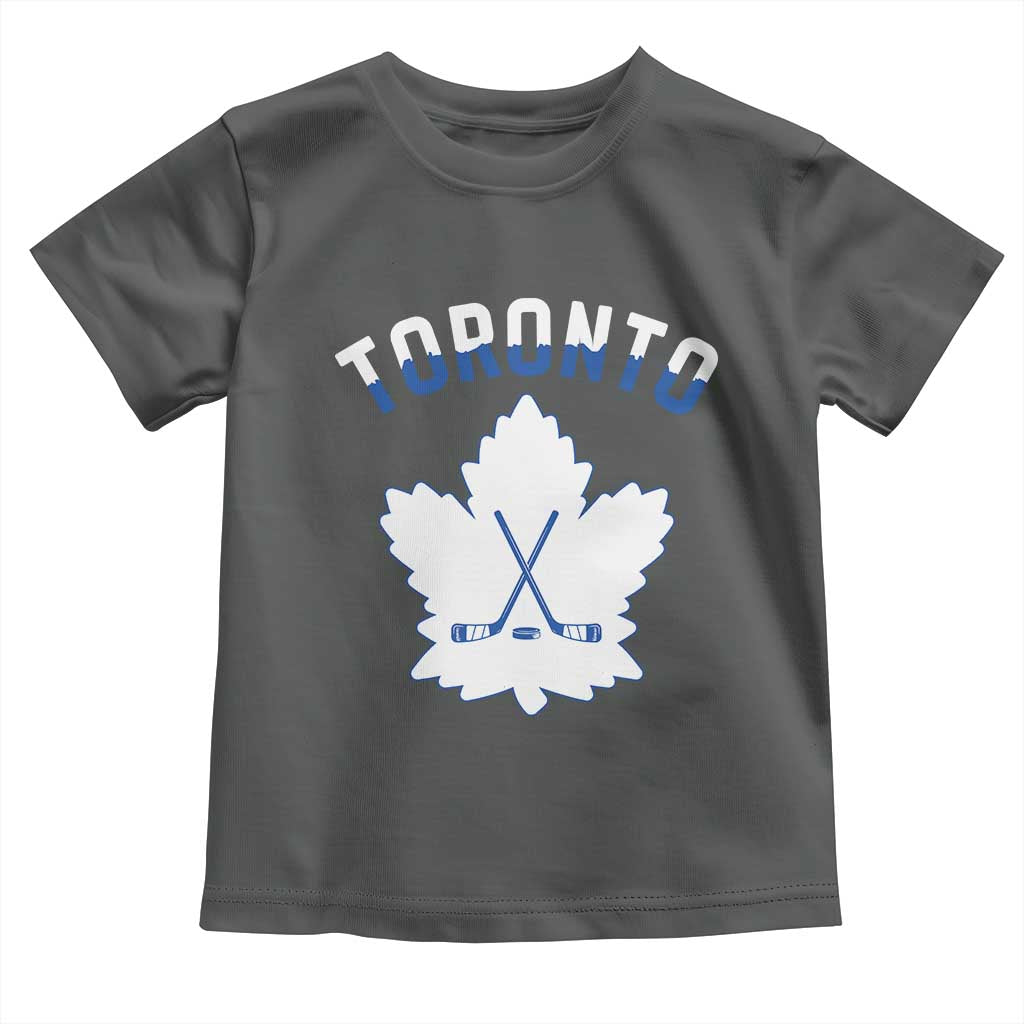 Toronto Ice Hockey Lover Toddler T Shirt Gift For Torontonian - Wonder Print Shop