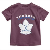 Toronto Ice Hockey Lover Toddler T Shirt Gift For Torontonian - Wonder Print Shop