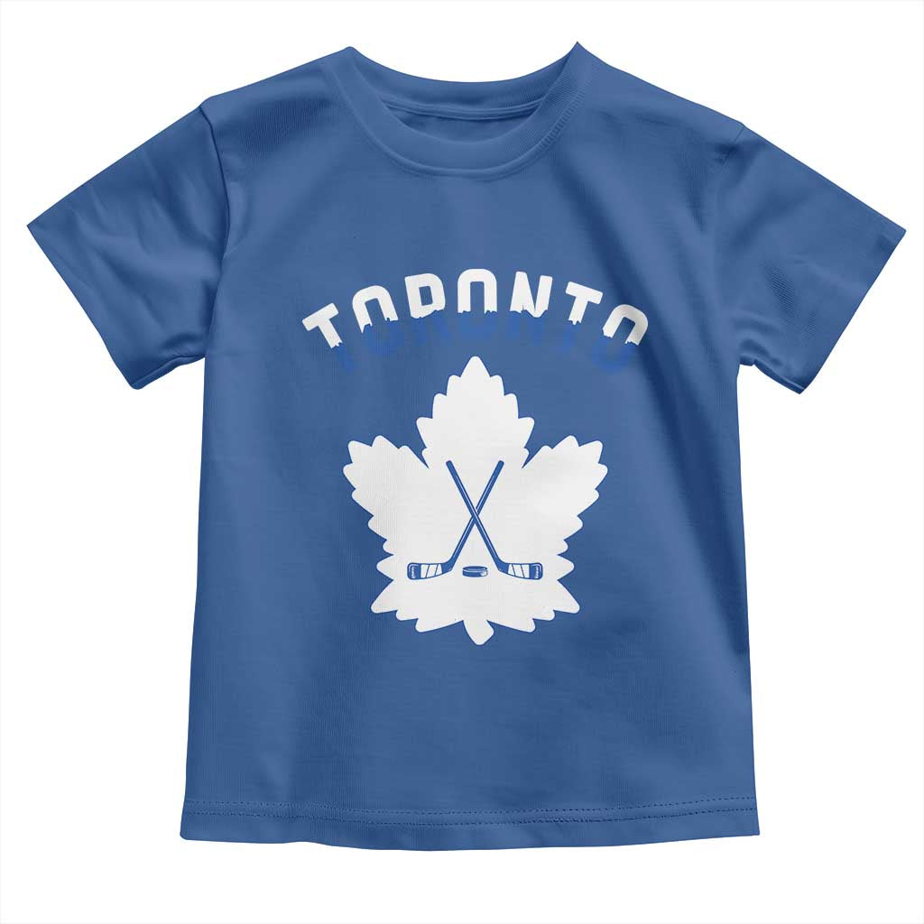 Toronto Ice Hockey Lover Toddler T Shirt Gift For Torontonian - Wonder Print Shop