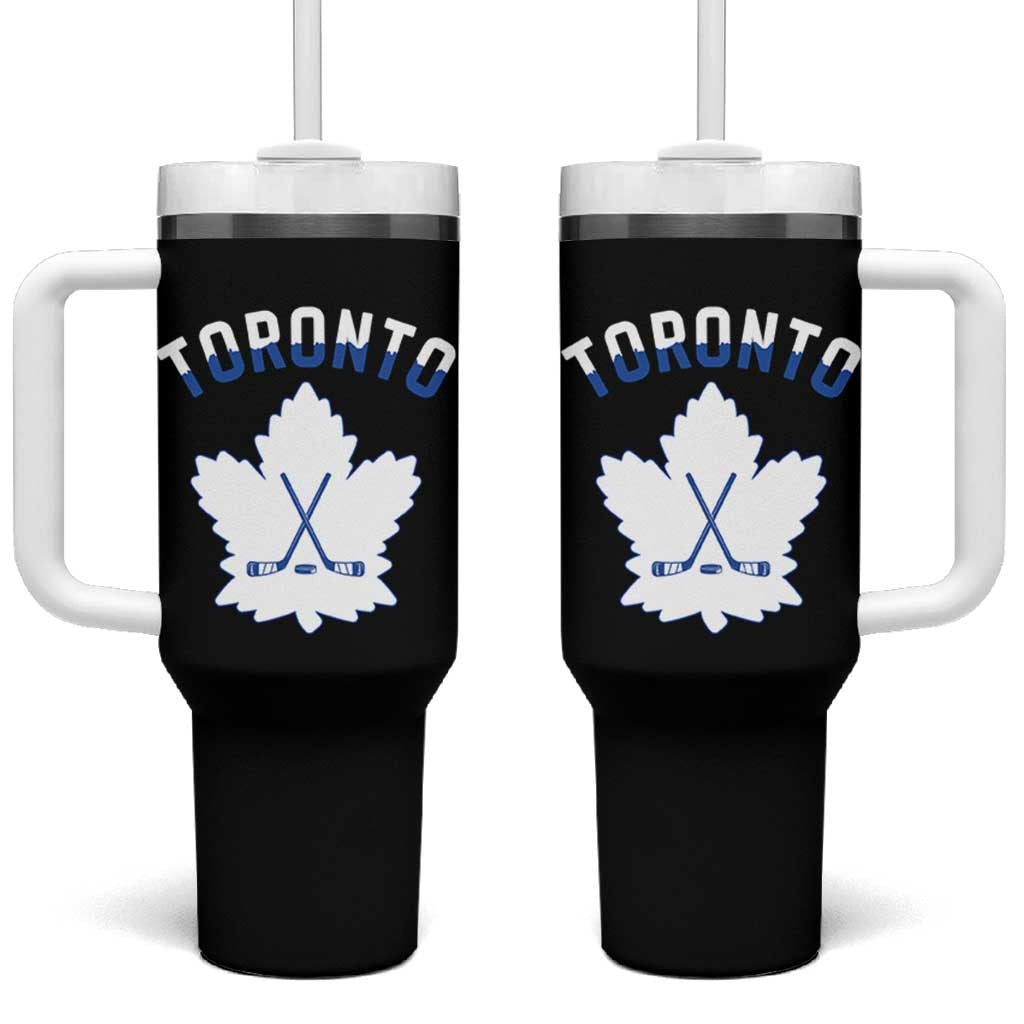 Toronto Ice Hockey Lover Tumbler With Handle Gift For Torontonian - Wonder Print Shop