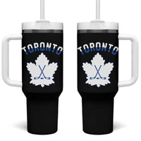 Toronto Ice Hockey Lover Tumbler With Handle Gift For Torontonian - Wonder Print Shop