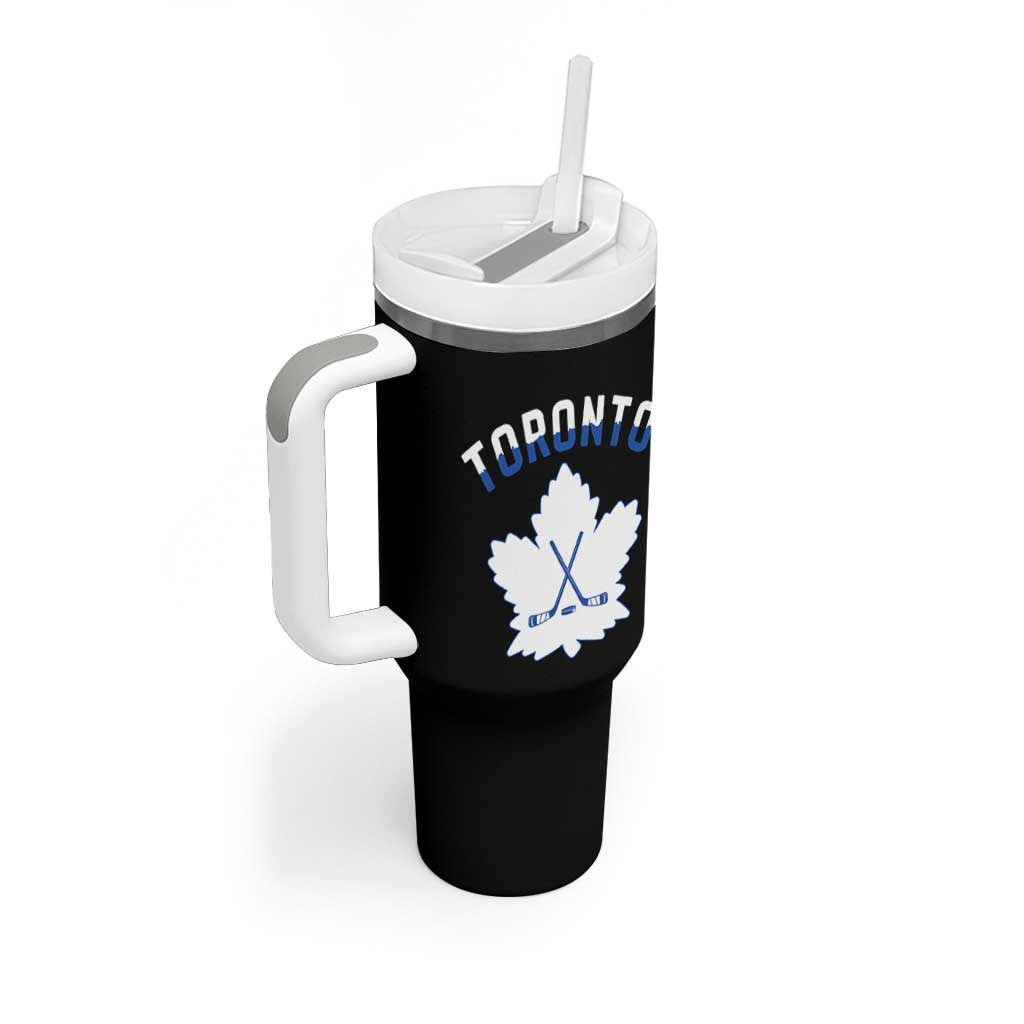 Toronto Ice Hockey Lover Tumbler With Handle Gift For Torontonian - Wonder Print Shop