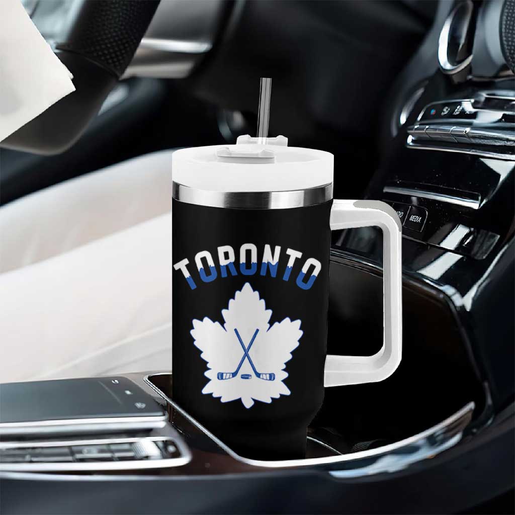 Toronto Ice Hockey Lover Tumbler With Handle Gift For Torontonian - Wonder Print Shop