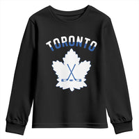 Toronto Ice Hockey Lover Youth Sweatshirt Gift For Torontonian - Wonder Print Shop