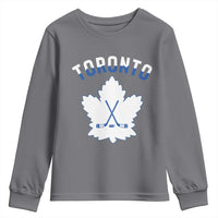 Toronto Ice Hockey Lover Youth Sweatshirt Gift For Torontonian - Wonder Print Shop