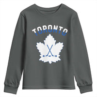 Toronto Ice Hockey Lover Youth Sweatshirt Gift For Torontonian - Wonder Print Shop
