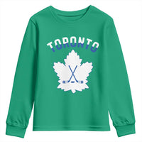 Toronto Ice Hockey Lover Youth Sweatshirt Gift For Torontonian - Wonder Print Shop
