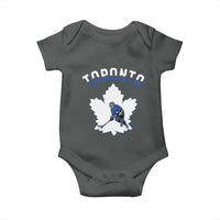 Toronto Ice Hockey Player Baby Onesie Canadian Winter Sport - Wonder Print Shop