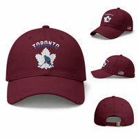 Toronto Ice Hockey Player Baseball Cap Canadian Winter Sport