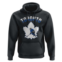 Toronto Ice Hockey Player Hoodie Canadian Winter Sport - Wonder Print Shop