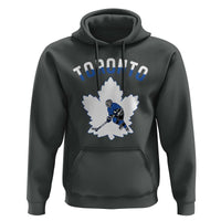 Toronto Ice Hockey Player Hoodie Canadian Winter Sport - Wonder Print Shop
