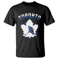 Toronto Ice Hockey Player T Shirt Canadian Winter Sport - Wonder Print Shop