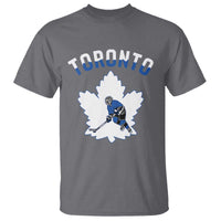 Toronto Ice Hockey Player T Shirt Canadian Winter Sport - Wonder Print Shop
