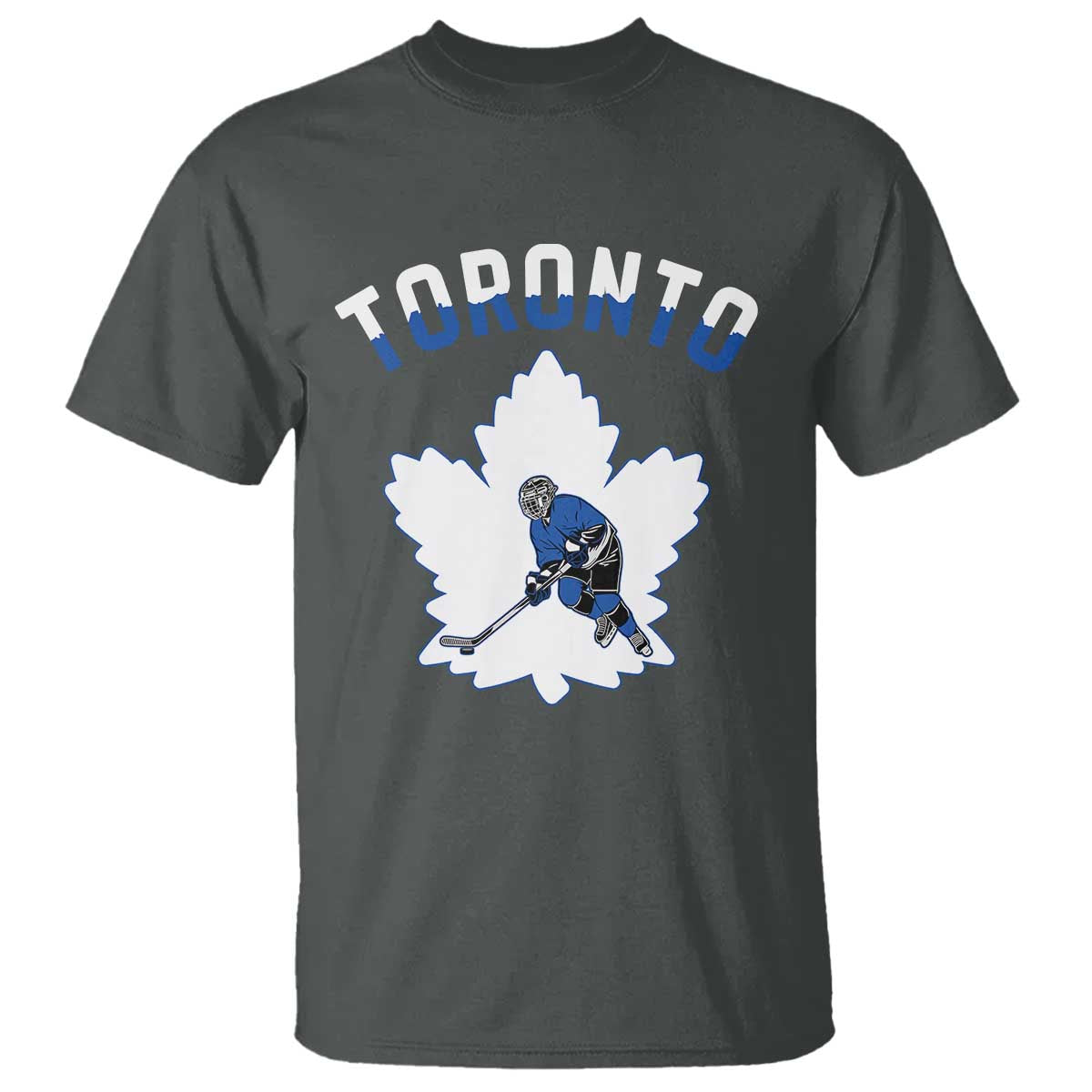 Toronto Ice Hockey Player T Shirt Canadian Winter Sport - Wonder Print Shop