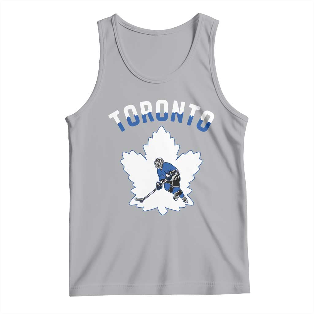 Toronto Ice Hockey Player Tank Top Canadian Winter Sport - Wonder Print Shop