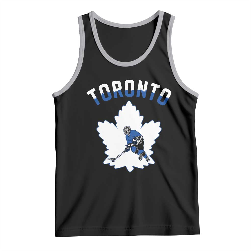Toronto Ice Hockey Player Tank Top Canadian Winter Sport - Wonder Print Shop