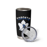 Toronto Ice Hockey Player Tumbler Cup Canadian Winter Sport - Wonder Print Shop