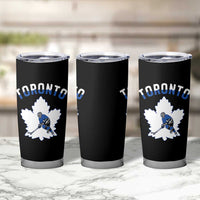 Toronto Ice Hockey Player Tumbler Cup Canadian Winter Sport - Wonder Print Shop