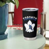 Toronto Ice Hockey Player Tumbler Cup Canadian Winter Sport - Wonder Print Shop