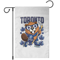 Toronto Ice Hockey Beaver Garden Flag Canadian Pride Gift - Wonder Print Shop