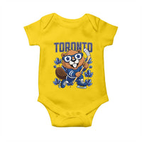 Toronto Ice Hockey Beaver Baby Onesie Canadian Pride Gift - Wonder Print Shop