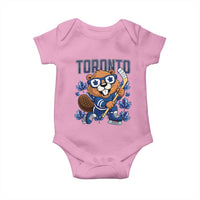 Toronto Ice Hockey Beaver Baby Onesie Canadian Pride Gift - Wonder Print Shop