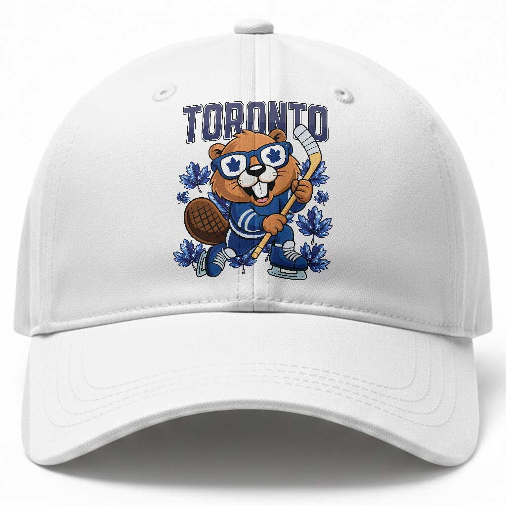 Toronto Ice Hockey Beaver Baseball Cap Canadian Pride Gift
