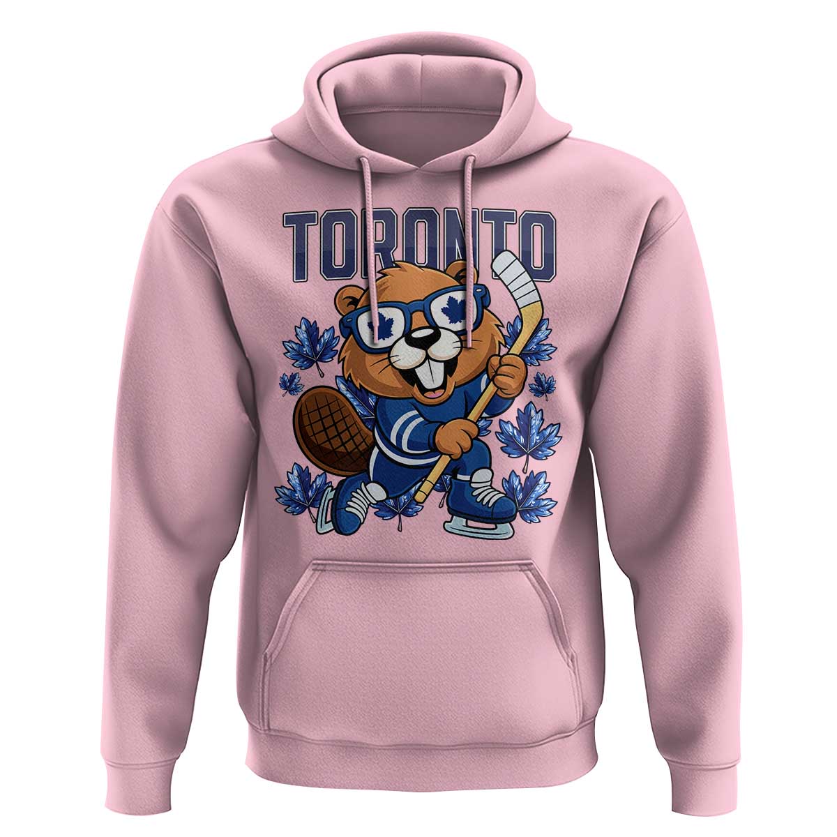 Toronto Ice Hockey Beaver Hoodie Canadian Pride Gift - Wonder Print Shop