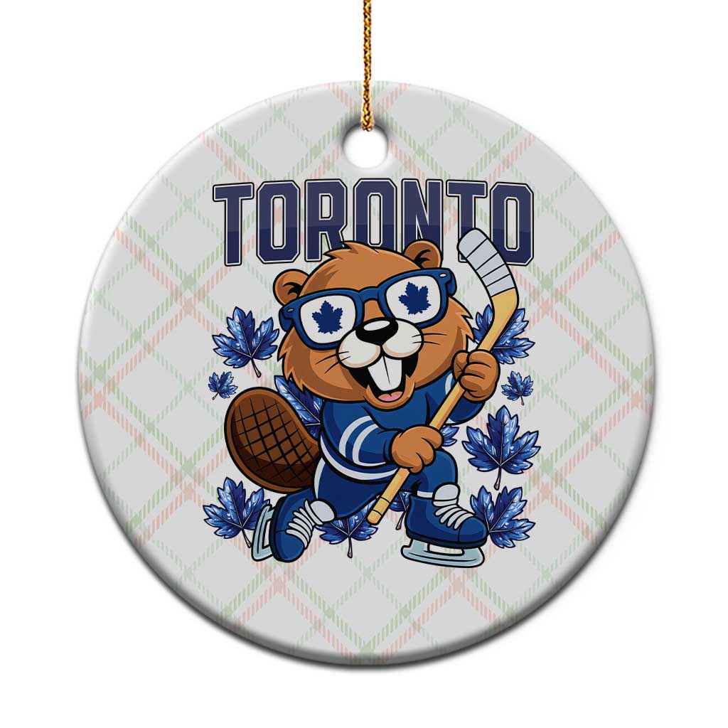 Toronto Ice Hockey Beaver Ceramic Ornament Canadian Pride Gift - Wonder Print Shop