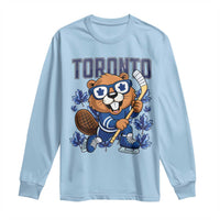 Toronto Ice Hockey Beaver Long Sleeve Shirt Canadian Pride Gift - Wonder Print Shop