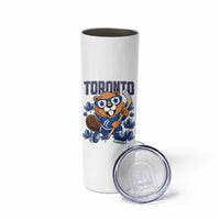 Toronto Ice Hockey Beaver Skinny Tumbler Canadian Pride Gift - Wonder Print Shop