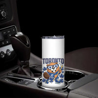 Toronto Ice Hockey Beaver Skinny Tumbler Canadian Pride Gift - Wonder Print Shop