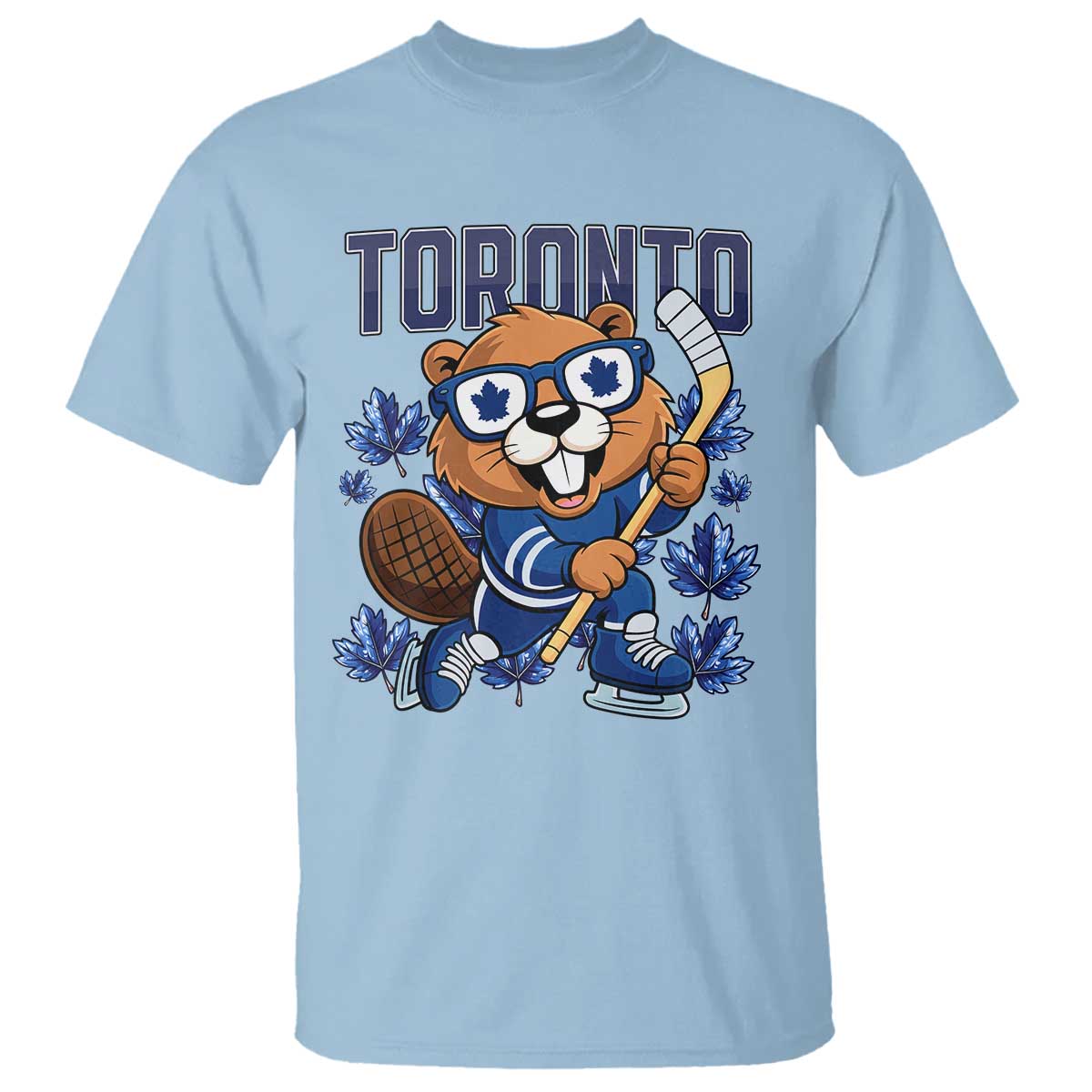 Toronto Ice Hockey Beaver T Shirt Canadian Pride Gift - Wonder Print Shop