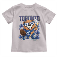 Toronto Ice Hockey Beaver Toddler T Shirt Canadian Pride Gift - Wonder Print Shop