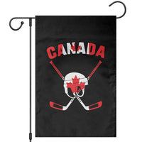 Canada Hockey Fan Ice Hockey Gear Red White Gift Garden Flag - Wonder Print Shop