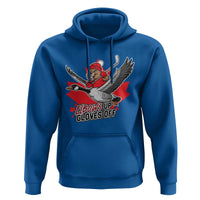 Elbows Up Gloves Off Hoodie Canadian Ice Hockey Beaver Gift - Wonder Print Shop