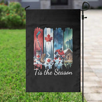 Christmas Canada Ice Hockey Lover Garden Flag Tis The Season - Wonder Print Shop