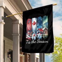 Christmas Canada Ice Hockey Lover Garden Flag Tis The Season - Wonder Print Shop
