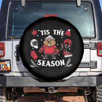 Canadian Ice Hockey Beaver Spare Tire Cover Tis The Season Holiday Gift - Wonder Print Shop