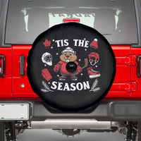 Canadian Ice Hockey Beaver Spare Tire Cover Tis The Season Holiday Gift - Wonder Print Shop
