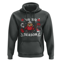 Canadian Ice Hockey Beaver Hoodie Tis The Season Holiday Gift - Wonder Print Shop