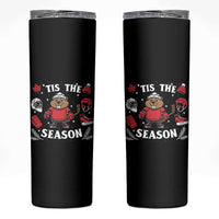 Canadian Ice Hockey Beaver Skinny Tumbler Tis The Season Holiday Gift - Wonder Print Shop