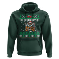 Ugly Christmas Sweater Beaver Ice Hockey Goalie Hoodie No Pucks Given - Wonder Print Shop