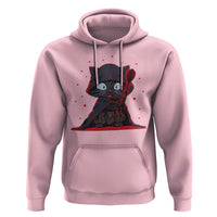 Funny Cat Vader Kitten Playing Darts Hoodie Space Scifi Dartist Gift - Wonder Print Shop