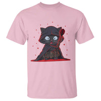 Funny Cat Vader Kitten Playing Darts T Shirt Space Scifi Dartist Gift - Wonder Print Shop