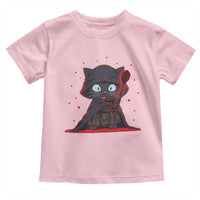 Funny Cat Vader Kitten Playing Darts Toddler T Shirt Space Scifi Dartist Gift - Wonder Print Shop