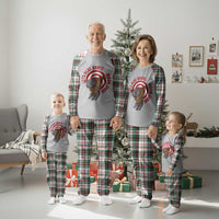 Funny Cat Darts Lover Plaid Pajama Set Lets Play Darts Right Meow - Wonder Print Shop