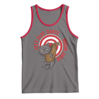 Funny Cat Darts Lover Tank Top Lets Play Darts Right Meow - Wonder Print Shop